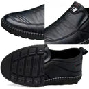 Sapato Casual de Couro Masculino